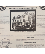 1983 Arctic Hot Springs Hotel Advertisement Outdoor Sporting Accommodati... - $367.32 MXN