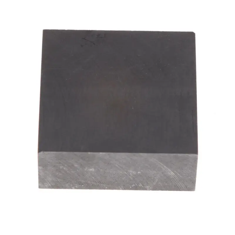 House Home high purity 99.9% graphite ingot 50mm x 50mm with smooth surface, wid - £19.54 GBP