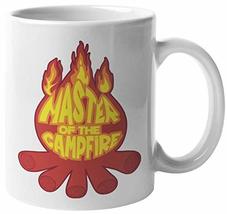 Master Of The Campfire. Funny Camping Themed Coffee &amp; Tea Mug For Camper, Scout, - £15.86 GBP+