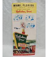 Vintage 1960s Miami Florida Holiday Inn Advertisement Sheet - $19.42 CAD