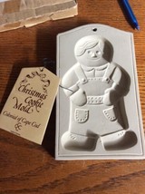 Gingerbread Man Cookie Mold - Colonial Of Cape Cod With Box And Tag. - $22.77