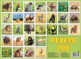 Memory Game Pexeso Photos of ZOO Animals (Find the pair!), European Product - £5.36 GBP