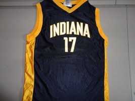 Indiana Pacers Basketball Jersey #17 Mike Dunleavy NBA Blue Screen Youth L - £12.88 GBP