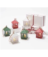 Candle Impressions Mini Lantern Ornaments with Star - €25,60 EUR