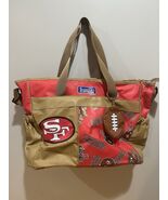 Vtg San Francisco 49ers Diaper Bag NFL 1994 Football PVC Vinyl Y2K - $1,389.19 MXN