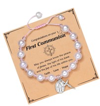 First Communion Gifts for Girls, Rosary Cross - £43.69 GBP