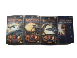 Star Trek Deep Space 9 Bundle Set VHS Tapes Vol 6/7.2/7.5/7.8 Videos vtd - £5.82 GBP