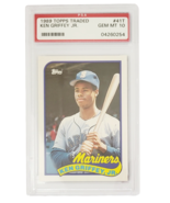 Authenticity Guarantee 
1989 Topps PSA 10 Traded Ken Griffey Jr. Rookie ... - £287.56 GBP