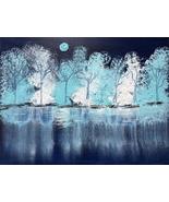 Winter At Blue Moon Lake Art Print - $124.53 CAD