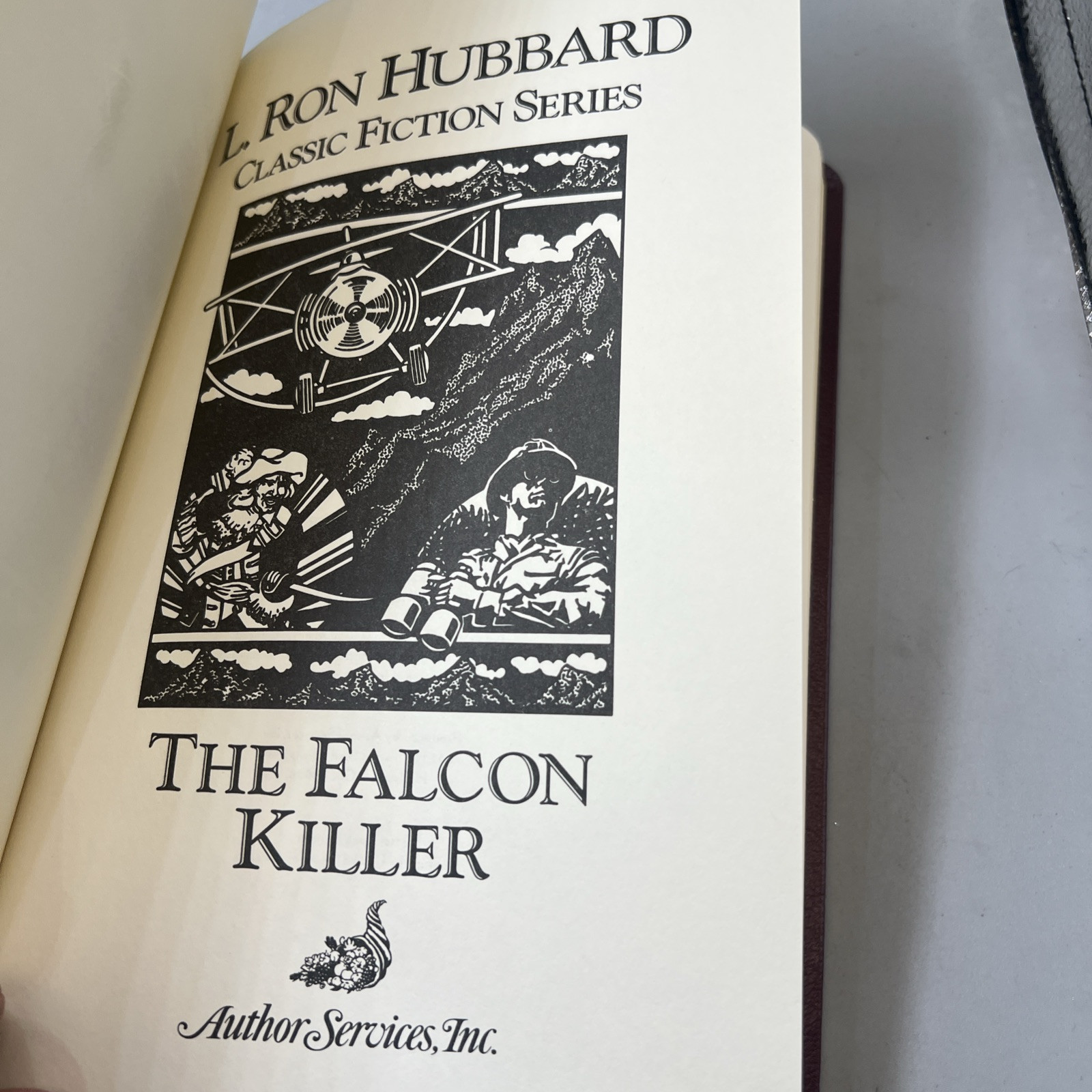 THE FALCON KILLER L Ron Hubbard LEATHERBOUND CLASSIC FICTION SERIES BOOK Item image 13
