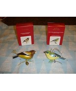 Hallmark 2020 LE Beauty Of Birds &amp; 2021 17th In Series Beauty Of Birds O... - $71.93 CAD