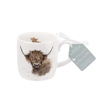 Royal Worcester MMMT5629-XSM Wrendale Highland Cow Mug, Multi-Color  - $26.00