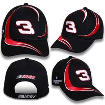 Dale Earnhardt Sr #3 GM Goodwrench Svc Red Swirl Ball Cap - £15.62 GBP