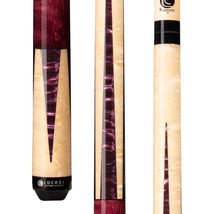 LZC17 Lucasi Custom Purple Crush Birdseye Maple Billiards Pool Cue Stick - £439.44 GBP