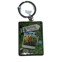 Galway Ireland Sheep Souvenir Keychain Irish Collectible Clover Gift - $14.37 CAD