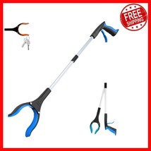 Heavy-Duty 32” Folding Grabber with Rotating Jaw and Strong Magnet - Blue - $535.95 MXN
