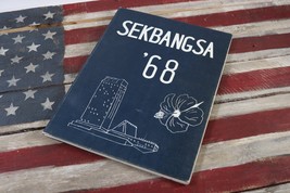 Vintage Malaysia 1968 Kuala Lumpur Sekbangsa International School Yearbook - $24.29