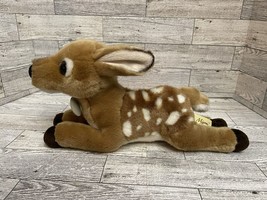 Miyoni Fawn Plush Realistic Baby Deer Stuffed Animal by Aurora 10&quot; Lovey Plush - $14.84