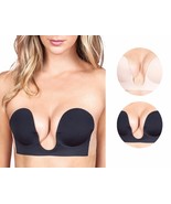 Fullness Backless Strapless Self Adhesive Push-Up V-Bra 7008 - £12.07 GBP+