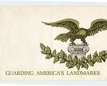 Guarding America&#39;s Landmarks National Trust Historic Preservation Applic... - $17.82