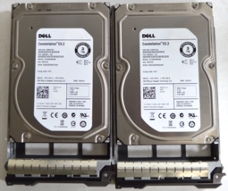 2 X Dell Constellation ES.2 3TB 3.5&quot; SAS Server HDD - ST33000650SS WITH ... - £35.84 GBP