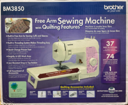 Brother - BM3850 - 37-Stitch Sewing Machine w/Extra Wide Extension Table - $279.95