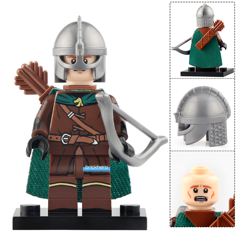 Rohan Warrior The Lord of the Rings Lego Compatible Minifigure Brick Toys Gift