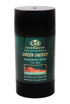 C&amp;B Deodorant Stick Green Energy mit Mineralien aus dem Toten Meer,... - $9.22