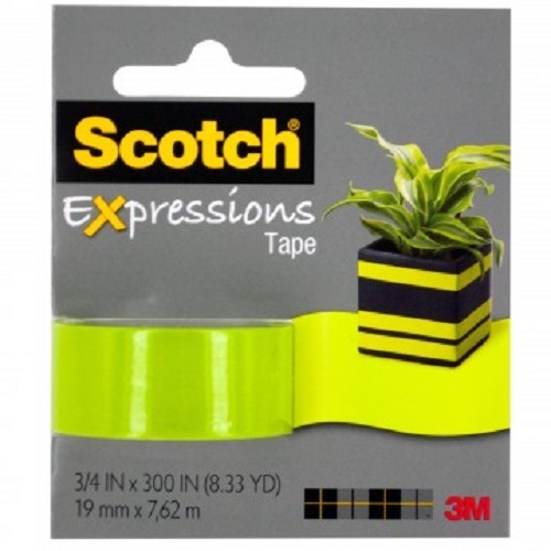 Scotch Lime Green Tape 3/4&#39;&#39; x 300&#39;&#39; - $6.70