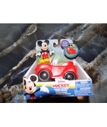 Disney Mickey Mouse Daily Driver Vehicle Toy Car &amp; Posable Figure NEW - $239.24 MXN
