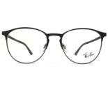 Ray-Ban Eyeglasses Frames RB6375 2944 Black Round Wire Rim Full Rim 53-1... - £67.66 GBP