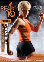 Peak 10 More Cardio Strength Dvd Michelle Dozois Workout Advanced Exercise New - £11.51 GBP