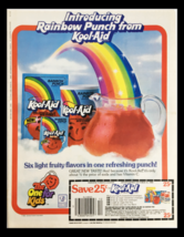 1984 Kool-Aid Rainbow Punch Circular Coupon Advertisement - £14.93 GBP