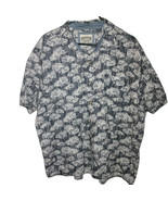 North River Mens XXL Shirt Navy 1940&#39;s Woody Wagons Button Up 98% Cotton... - $36.00 CAD