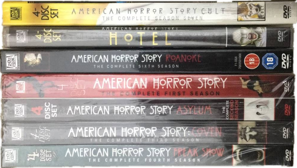 American Horror Story The Complete Seasons 1-7 DVD Box Set 27 Disc Free Shipping - $79.50