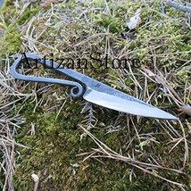  Antique Pirate Hand forged Blacksmiths Knife, Viking Knife, Medieval Celtic Kni - £15.93 GBP