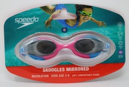 Speedo Skoogles Mirrored Kids Swim Goggles No Leak Anti-Fog Easy Adjust New - £11.94 GBP