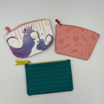 Bundle 3 Ipsy Zipper Cosmetic Bags Pouches - £11.42 GBP