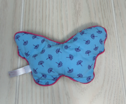 American girl replacement Blue butterfly pillow for Curlicue trundle bed - $9.89