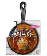  Cast Iron Chocolate Chip Skillet Baking Kit, Holiday Gift, Food Form Po... - $17.11