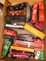 Lot of 15 HO Scale Freight Cars and Bodies and Some Parts - $44.55