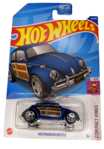 Hot Wheels Volkswagen Beetle Blue #42 42/250 2022 Compact Kings 2/5 - $3.79