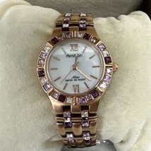 Ladies Armitron Now Wristwatch with Mother of Pearl Face Crystal Band - £31.48 GBP