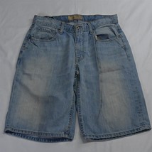 Buckle 31 x 12&quot; Derek Fit Light Wash Distressed Denim Shorts - $16.99