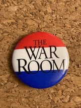 The War Room Vintage Political Documentary Promotional Pinback Pin 1.25&quot; - $4.90