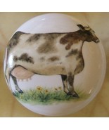 Cabinet Knobs Knob w/ Cow #6 Folksie - $7.13 CAD