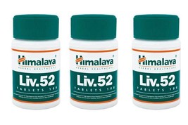 3 packs X Himalaya Herbals Liv.52 100 Tablets FREE SHIP - $20.52