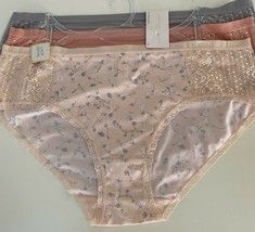 Adrienne Vittadini Lacy Panties 1X 2X 3X - £17.38 GBP