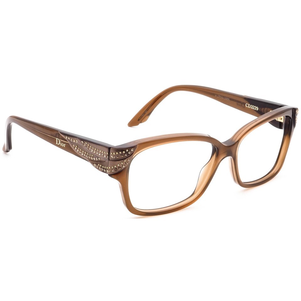Christian Dior Eyeglasses CD3229 N 2756/3000 Limited Edition Brown 53[]1... - $149.99