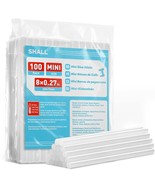 Mini Hot Glue Sticks, 0.27 Dia X 8 Long, 100-Pack Clear Hot Melt Glue Gu... - £23.50 GBP